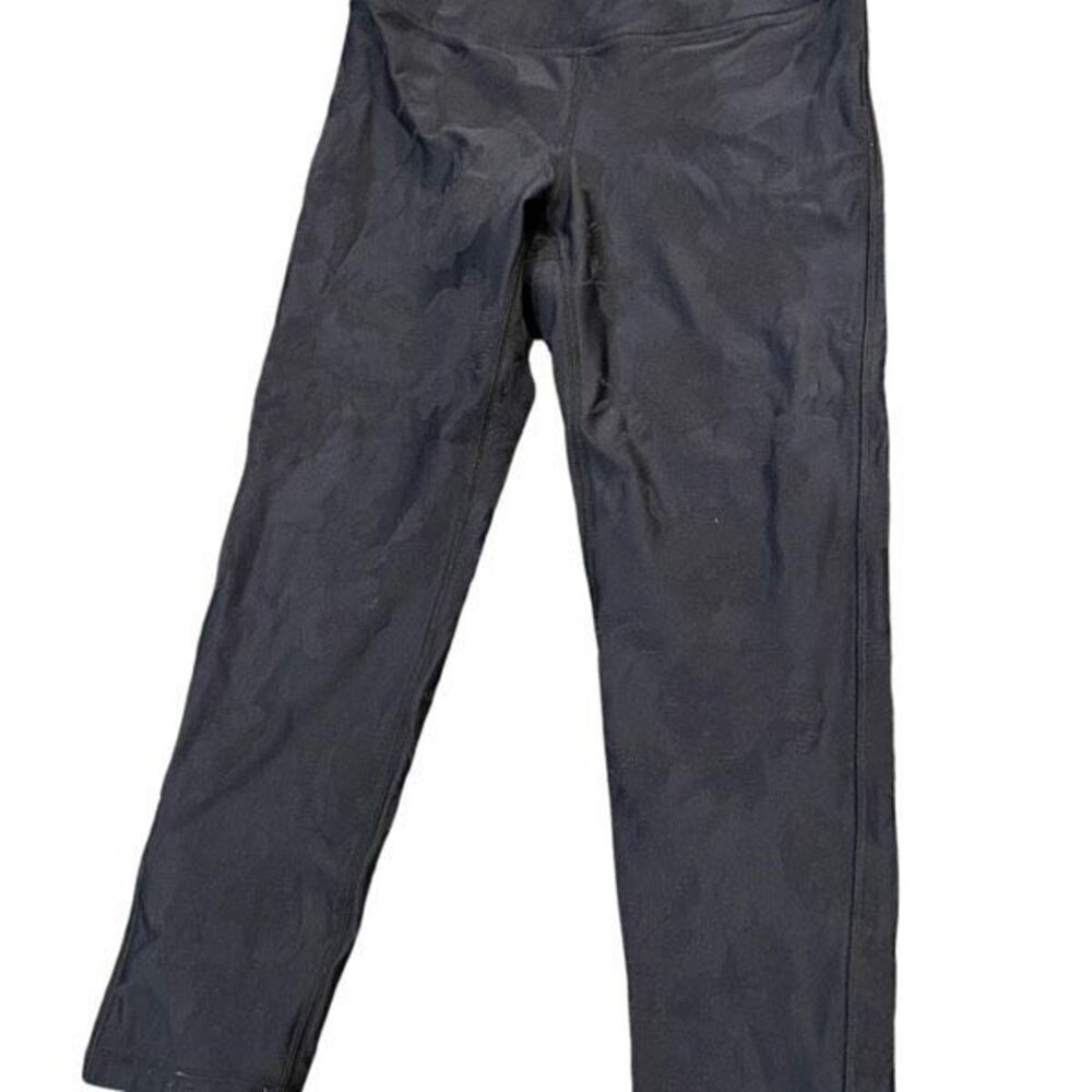 CRZ YOGA faux leather Leggings with pockets
